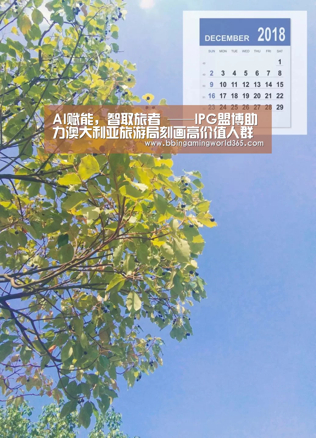 AI赋能,智取旅者 ——IPG盟博助力澳大利亚旅游局刻画高价值人群“BBIN直播”(图3) BBIN娱乐